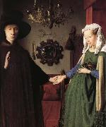 Jan Van Eyck Details of Portrait of Giovanni Arnolfini and His Wife china oil painting reproduction